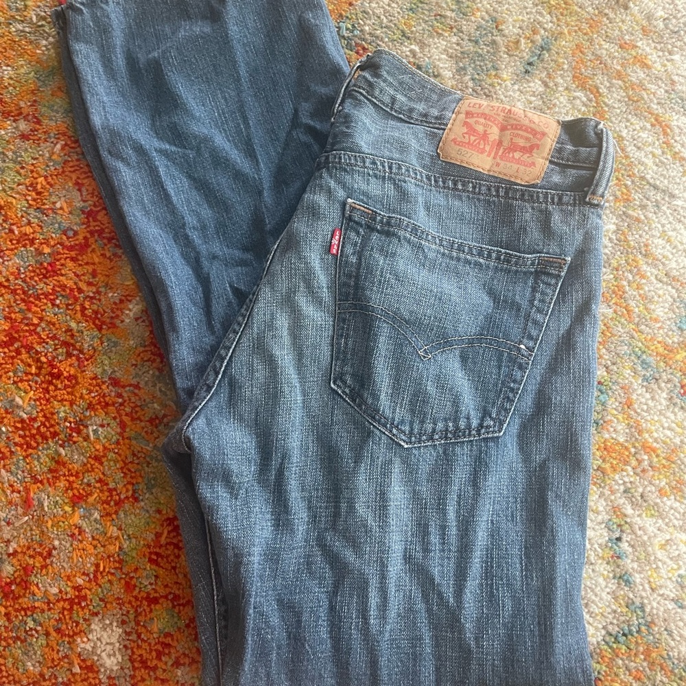 Levi Low Waisted Bootcut Jeans